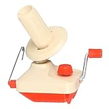 PORTABLE ET LÉGER: Cet enrouleur de fil est petit, pratique et facile à transporter, que ce soit à la maison ou en déplacement, vous pouvez le transporter avec vous et enrouler la laine à tout moment, n'importe où, ce qui rend l'artisanat plus pratique.