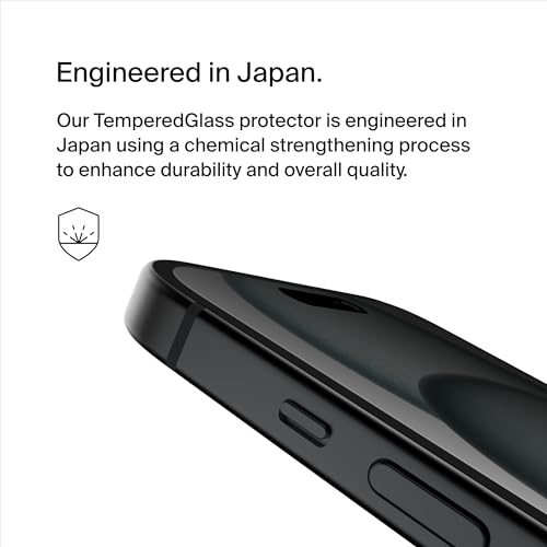 Belkin Screenforce Tempered Gl. Privacy Iphone 15/14Pro OVA147ZZ - 3