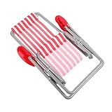 Chaises pliantes miniatures - elles peuvent être largement utilisées dans l'aménagement de micro-paysages, la décoration photographique, les modèles de mini-scènes, etc.