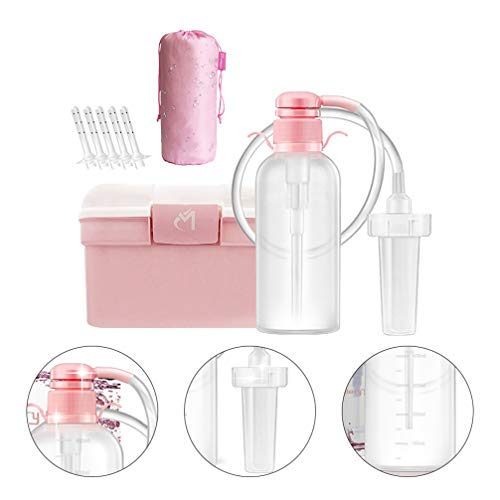 ARTIBETTER Garrafa de Aplicador de Ducha Enema Aplicador Anal de Ducha Vaginal para Mulheres Homens