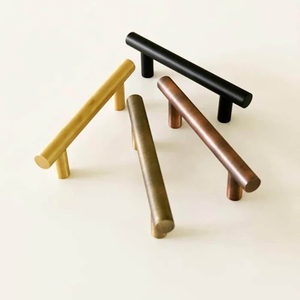 Madelyn Carter Katia 4" Solid Brass Drawer Pull - Antique Brass