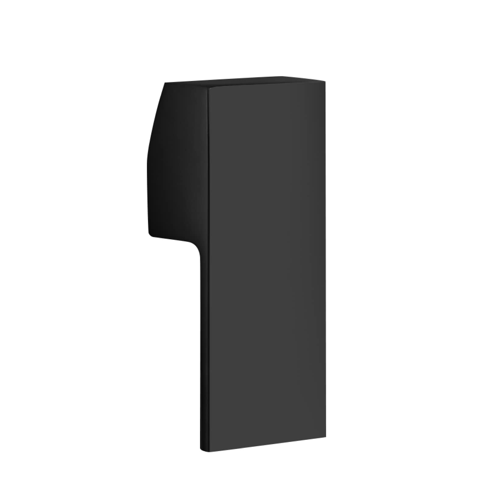Poignée de douche noire de rechange plate pour baignoire toilettes et salle de bain
