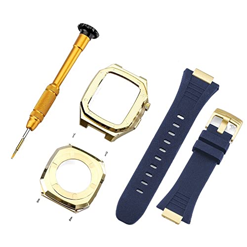 Bracelet en métal de luxe pour iWatch en acier inoxydable au design élégant et épuré