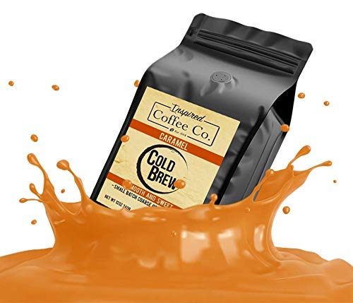 Caramel - Flavored Cold Brew Coffee Grounds - Inspired Coffee Co #TOP2