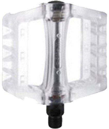 XLC Poly Platform Pedals 9/16" Clear