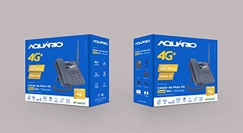 TELEFONE CELULAR FIXO MESA WIFI CA42S 4G
