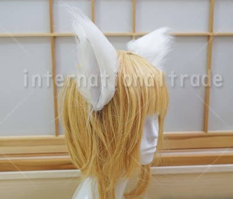 キツネ耳 獣耳 ケモミミ ウィッグ ホワイト キツネ耳 獣耳 ケモミミ ウィッグ ホワイト 楽天市場】狐 耳 白