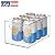 iDesign Plastic Storage Bin with Handles for Kitchen, Fridge, Freezer, Pantry, and Cabinet Organization, BPA-Free, Medium