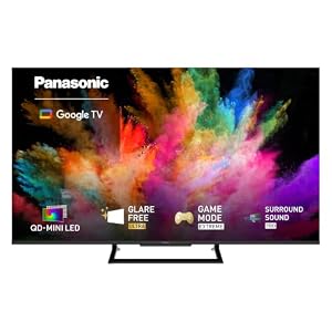 Panasonic TN-75W90CEZS, 75" (189cm), 4K QD-Mini LED, Google TV, Glare Free Ultra, 120Hz, Dolby Vision & Atmos, Google Assistant, Bluetooth, W90C Series, 2026