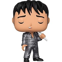 Elvis Presley – Elvis Presley ’68 Comeback Special Diamond Glitter Pop! Vinyl Figure - Les Beatles, Paul McCartney, John Lennon, RIngo Starr, George Harrison