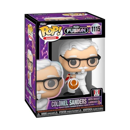 Funko Pop! Ad Icons: Fusion – Colonel Sanders – 1/6 Odds for Rare Chase Variant Fusion – Collectable Vinyl Figure – Gift Idea – Official Merchandise – Toys for Kids & Adults - Les Beatles, Paul McCartney, John Lennon, RIngo Starr, George Harrison Funko Pop! Ad Icons: Fusion - Colonel Sanders - 1/6 Odds for Rare Chase Variant Fusion - Collectable Vinyl Figure - Gift Idea - Official Merchandise - Toys for Kids & Adults