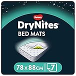 HUGGIES DryNites, Bed Mats - 28 x Mats - Disposable Bed Mats for Children and Teens