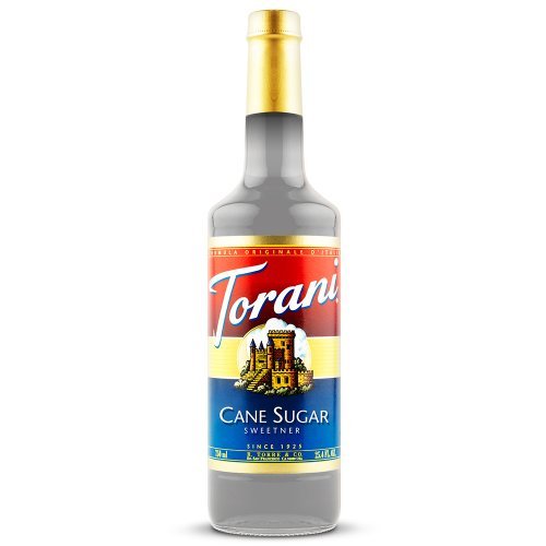 Torani Cane Sugar Sweetener Syrup, 750 ml