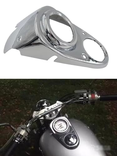 Boîtier de compteur pour VF250 Magna moto chromé en ABS - 5