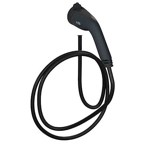 Câble de charge EV ABB type 2 monophasé 32A avec finition robuste de 5m