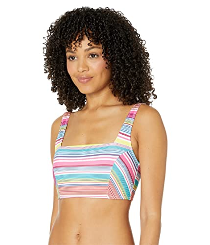 Bikini Roxy Active Bralette XS Maintien Optimal Imprimé Tropical