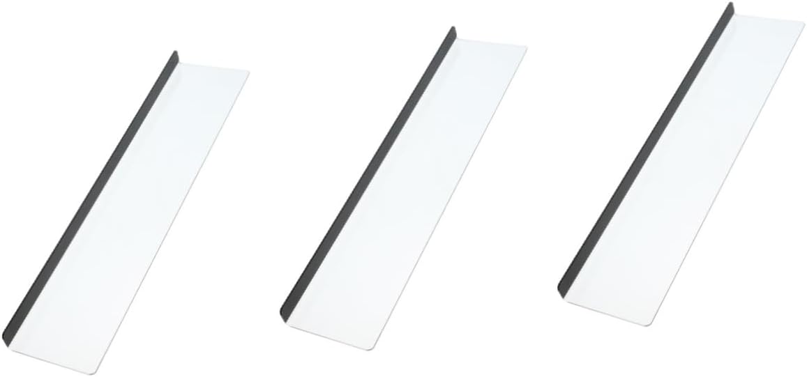 3pcs Monitor Memo Board Message Holder for Computer Screen Notes Reminder Panel Space-Saving Design for Office Home Use Easy to Install Fits Left Right Side of Monitor