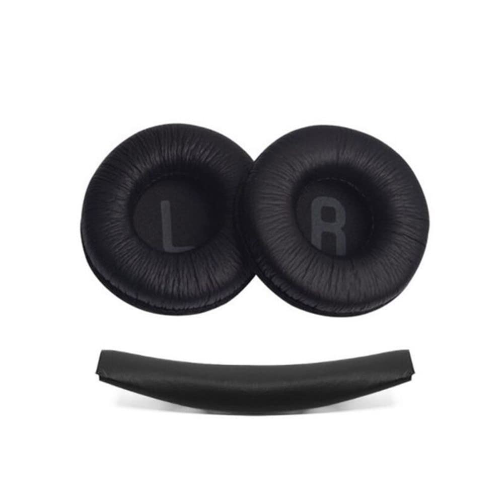 Ear Pads Replacement for JBL T450BT T500BT Tune600 660 510BT, Ear Cushions Pad, Headphone Cushion Cover, Soft Foam Headset Covers Top Headband Accessories