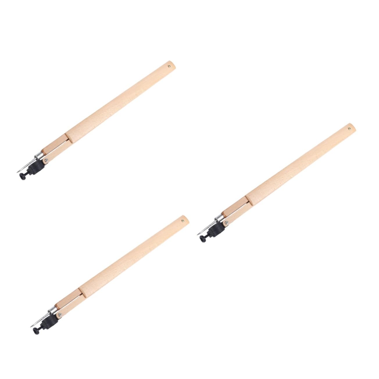 Tofficu 3 Piezas De Brújula De Madera Herramientas De Matemáticas Para Clase Brújula De Dibujo Escolar Brújula De Dibujo Brújula De Viga Para Enseñanza Escolar Brújula Para Profesor