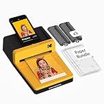 KODAK Dock Era 4x6'' Desktop Photo Printer, 50 Sheets, Docking & Bluetooth Smartphone Printer for iOS & Android, Instant Color Prints, 4PASS Dye Sublimation
