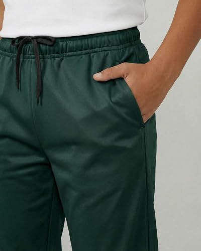 Image of Real Essentials 3 Pack: Boys' Athletic Jogger Sweatpants - Kids Teens Youth Active Sports Pants with Pockets (Sizes 5-18)