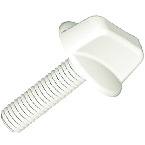 Preisvergleich Produktbild Kunststoff Flügelschraube M4x30 Nylon natur 10 Stück