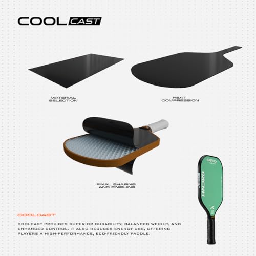 Image of Hundred Spirit X Pop - Pickleball Paddle | 13mm Core | Wide Body Power Paddle | Enhanced Sweet Spot | Ideal for Beginners & Intermediate Players | Free Paddle Bag