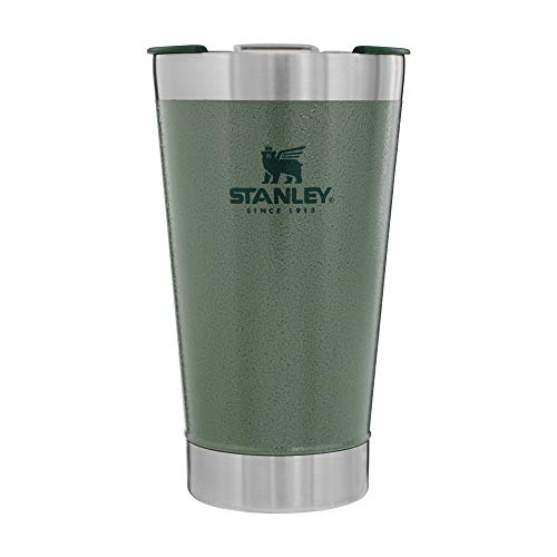 Stanley Classic Stay Chill Vacuum Insulated Pint Glass Tumbler, 16oz Stainless Steel Beer