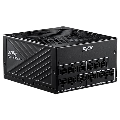 Image of XPG CORE REACTOR II - Workstation Power Supply Unit - Stable Power Delivery & Quiet Operation - Fully Modular Cable Design & 80+ Gold Certified - Overvoltage Protection - ATX 3.0 Gold 1000 Watt VE