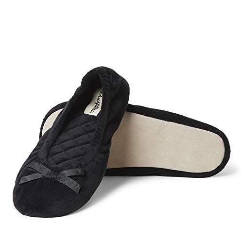 Image of Layla Ballerina Slippers, Memory Foam Lightweight Indoor House Shoes