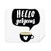 Hello Gorgeous Quote Handwrite Cleaning Cloth Screen Cleaner 2pcs Suede Fabric
