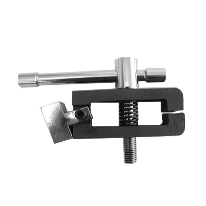 500N Pull Clamp, F-Clamp Adjustable Grip Holds Wire Rod Textile Specimens, Tensile Testing Clamp Fits 1000N Push-Pull Force Gauges, Durable Iron Clamp for Physics and Materials Labs