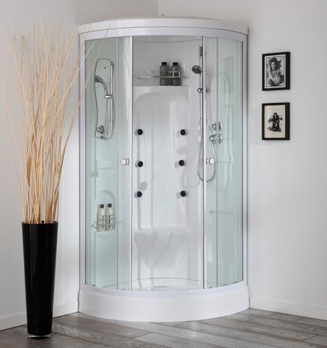 Cabina doccia multifunzione con idromassaggio 90x90 |...