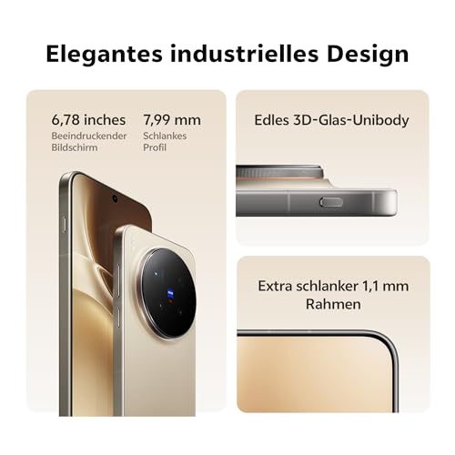 vivo X300 Pro 5G Smartphone | 16GB+512GB | 200MP ZEISS APO Telefotokamera