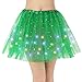Kefiyis Tüllrock Damen LED Tütü Erwachsene Teenager Tutu Party Ballett Tanzen Fancy Dress Halloween Kostüm