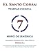 El Santo Koran Del Templo De la Ciencia Moro de America: Holy Koran Circle Seven (Spanish Edition)