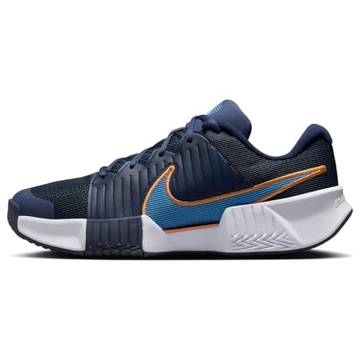 Nike Zoom GP Challenge Pro Clay Homme Bleu Nike Zoom GP Challenge Pro Herren-tennisschuh für Sandplätze Chaussures de Tennis pour Homme, Obsidienne Thunder Blue Beyond, 38.5 EU