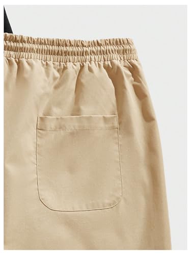 Men's Plus Size 2 Piece Outfits Tropical Print Short Sleeve T-Shirt and Drawstring Shorts Tracksuits4