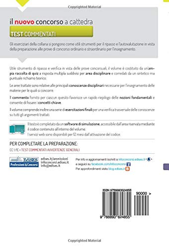 Test Commentati Scienze Matematiche Applicate: Ampia Raccolta Di Quesiti A Risposta Multipla - 2