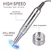 3-in-1 Professional Nail Drill Machine with Dust Collector, AZ GOGO Electric Efile Nail Drills for Acrylic Gel Nails - Salon Nail Machine with LED Lamp and Nail Drill Bits