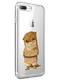 Alsoar Case Kompatibel für [iPhone 6s Plus] Hülle Transparent,[iPhone 6 Plus] Schutzhülle Silikon,Transparent Cover 360 Grad Stoßfest Schutzhülle,Weich Dünn Durchsichtig Hülle (AA)