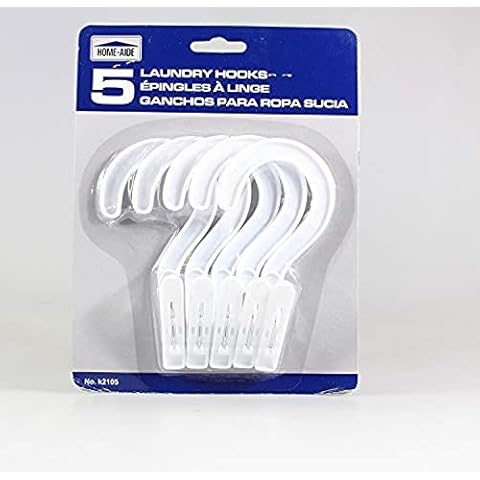 SYMAK Laundry Hooks Clothes Pins Hanging Clips Cover
