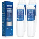 PeliCori Water Filter Replacement for Jenn-air JCD2389GES, JFC2089BEM, JFC2290REP, JFC2290VEP, JSD2695KES, Maytag MFI2570FEZ, MFI2665XEM, MZD2665HEB, MFI2269VEM, MFI2569YEM, MFI2569VEM, 4 Pack