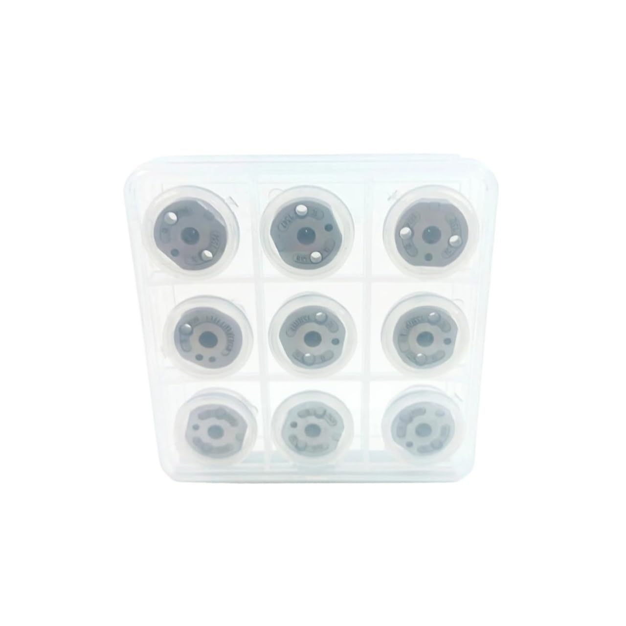 Laiyonggr 095000-5760 6Pcs/Bag Control Valve 07# Injector Control Valve Plate 10# 19# 507# 501# 517# 31#509#04#36#2#(095000-5760)