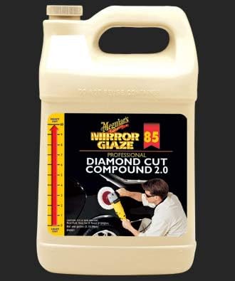 Meguiar’s Diamond Cut Compound 2.0 M8501, Low-Swirl Car Compound for High-Solids Paints, Safe and Effective on Glossy Paints, Features Low-Dusting, Low-Splatter Formula for Easy Clean-up, 1 Gal — photo 3