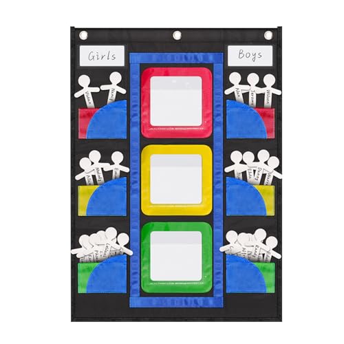 Verhaltensmanagement-Diagramm – Ampel-Verkehrsampel-Tracker für Klassenzimmer, Disziplinentafel für Lehrer, Studenten, Schulanzeige, Heimbildungsbereich, System und tägliche Fortschrittsüberwachung