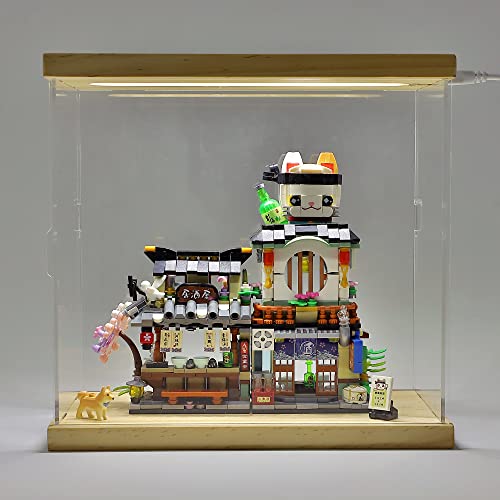 Mini Building Blocks Izakaya Shop 789 Pcs Bricks Model, City Street Mini Bricks Moc Simulation Architecture Toys Set (Not Compatible With Lego) #TOP5