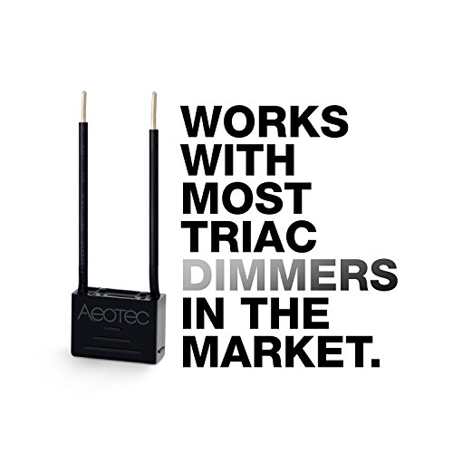 Aeotec Bypass for Nano Dimmer, Load Resistor and Dummy Load for dimmer, TRIAC dimmer switches to fix Light Flickering Issue