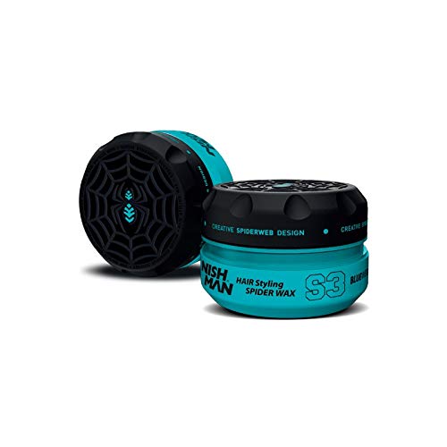 Nishman S3 BlueWeb - Cire capillaire effet toile d'araignée - 100 ml (livrée avec un emballage MK Europe) Cover