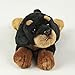 Teddys Rothenburg Rottweiler 30 cm Kuscheltier Hund liegend Plüschtiere